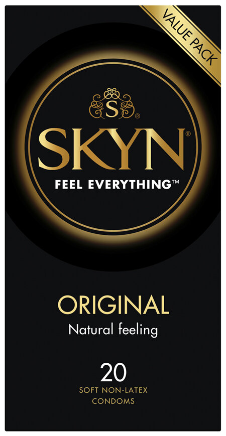 Skyn Original Soft Non-Latex Condoms 20 Pack
