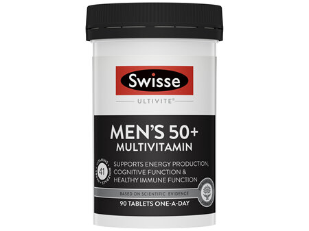 Swisse Mens 50+ Ultivite 90 Tablets