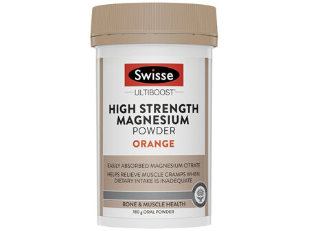 Swisse Ultiboost High Strength Magnesium Powder Orange