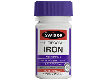 Swisse Ultiboost Iron 30 tablets