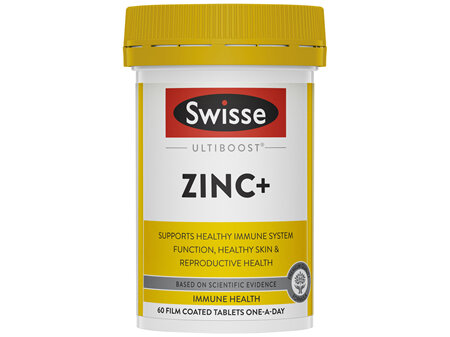 Swisse Ultiboost Zinc+ 60 tablets