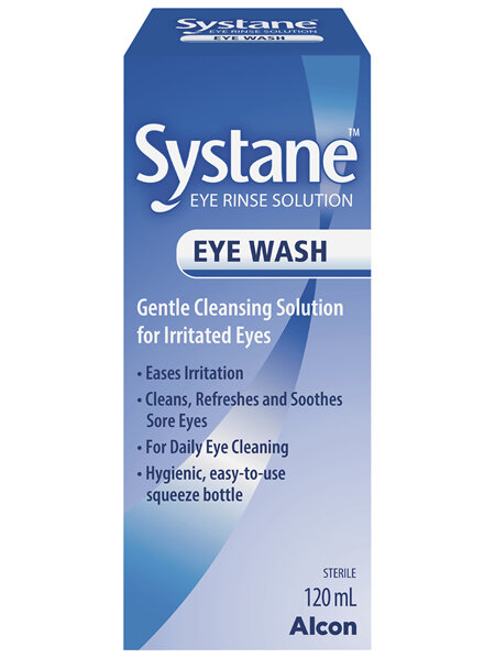 Systane Eye Wash Solution 120mL