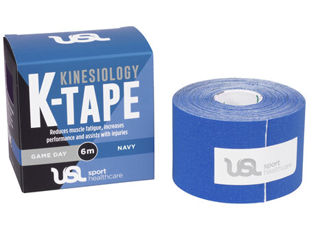 USL Sport Game Day K Tape 5cm x 6m Navy